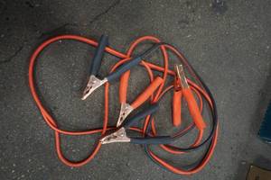 lot 382 image: booster cables