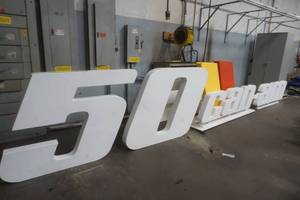lot 461 image: Can Am wood display