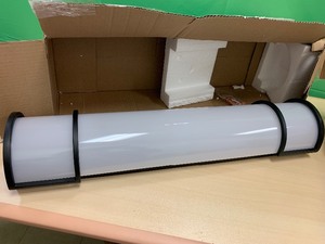 2 Vanity Linear Hardwire Lamps