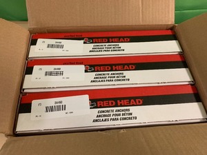 Red Head Concrete Anchors 3A460