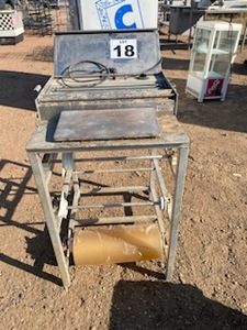 lot 18 image: Saran Wrap Machine