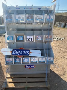 lot 21 image: Brachs Candy StorageDisplay Unit