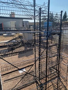 lot 22 image: Steel Storage Racks