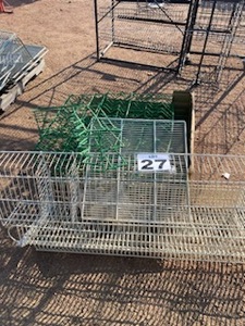 lot 27 image: Steel Wire Storage Trays