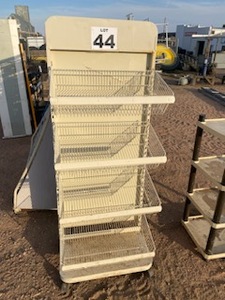 lot 44 image: Steel Wire Display Rack