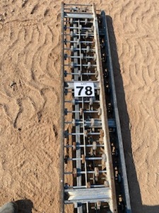 lot 78 image: (2) Roller Unloading Ramps