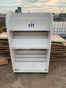lot 117 image: Wooden Magazine Stand