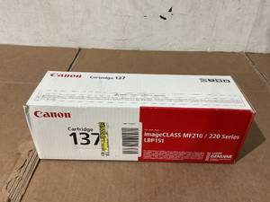 lot 271 image: 137 Cannon Black Toner Cartridge