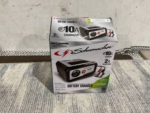 lot 133 image: Schumacher SC1282 10-Amp 12V Fully Automatic Battery Charger and Maintainer