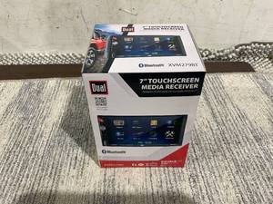 lot 136 image: Dual Electronics XVM279BT 7 Double DIN Car Stereo with LED Touch Screen, Bluetooth
