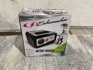 lot 145 image: Schumacher SC1282 10-Amp 12V Fully Automatic Battery Charger and Maintainer