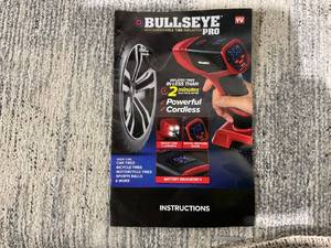 lot 155 image: LOT OF 2 As Seen On TV Bullseye Pro 12V Portable and Rechargeable Tire Inflator