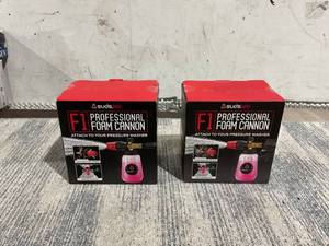 lot 158 image: LOT OF 2 Suds Lab F1 Professional Foam Cannon