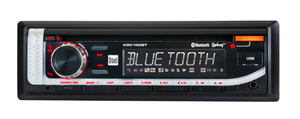 lot 127 image: Dual Electronics XDC100BT Single DIN Car Stereo with CD Player, Bluetooth, USB