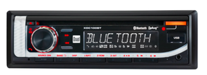 lot 140 image: Dual Electronics XDC100BT Single DIN Car Stereo with CD Player, Bluetooth, USB