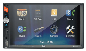 lot 143 image: Dual Electronics XVM279BT 7 Double DIN Car Stereo with LED Touch Screen, Bluetooth