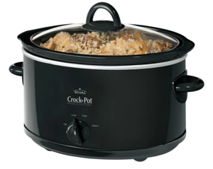 lot 154 image: Crock-Pot 4-Quart Classic Slow Cooker