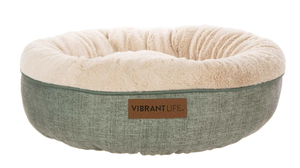 lot 193 image: Vibrant Life Round Dreamer Mattress Edition Dog Bed, Small, 22x22, up to 35lbs