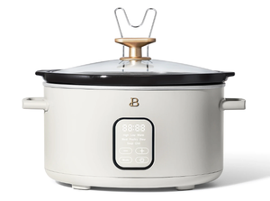 lot 203 image: Beautiful 6 Qt Programmable Slow Cooker