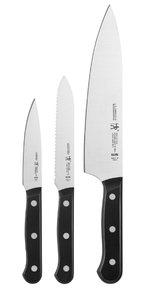 lot 287 image: 3PCS Henckels International Solution Starter Knife Set
