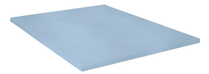 lot 318 image: Twin Size Mainstays 2 Memory Foam Mattress Topper