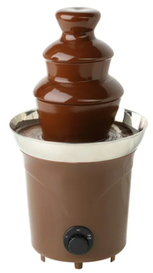 lot 324 image: Way to Celebrate 3-Tier Classic Model Compact Chocolate Fondue Fountain