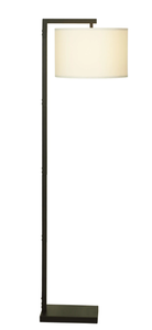 lot 326 image: Mainstays Contemporary Metal 62 Floor Lamp with onoff Foot Switch