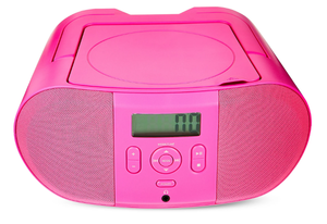 lot 329 image: Groove Onn. Portable CD Boombox with Digital FM Radio