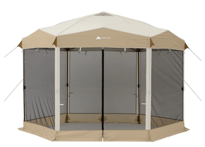 lot 417 image: 12 x 10 Glamping Hexagon Lighted Canopy