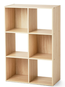 lot 439 image: Mainstays 6-Cube Storage Organizer