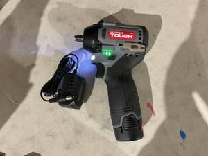 lot 342 image: Hyper Tough 12V Max Lithium-Ion Brushless Impact Wrench with 2.0Ah Battery and Charger, 80013