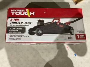 lot 360 image: Hyper Tough 2-Ton Trolley Jack
