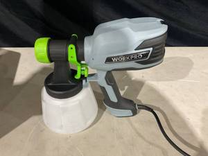 lot 372 image: WorkPro Plus 14GPH Electric Paint Sprayer, 120 Volt, Model 2234