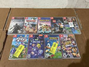 lot 286 image: LOT OF Nintendo Switch Games