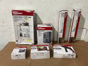 lot 293 image: LOT OF Hyper Tough Tools and Accessories