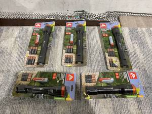 lot 186 image: LOT OF 5 Ozark Trail Hybrid Power Focusing LED FLashlight