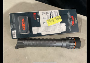 lot 396 image: NEBO Newton 2500 Lumen LED Gray Handheld Flashlight