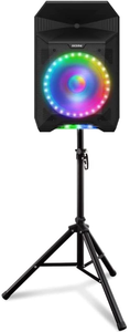 lot 29 image: ION Audio PA Live 500-Watt Karaoke Party Speaker - Bright Robust and Clear Booming Sound with Brilliant Visual Effects and Microphone