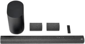 lot 36 image: onn. 5.1.2 Surround Soundbar with Dolby Atmos,Wireless Subwoofer and True Wireless Satellite Speakers, 42