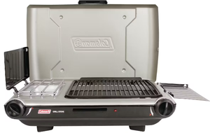 lot 40 image: Deluxe Tabletop Propane 2-in-1 GrillStove, 2-Burner