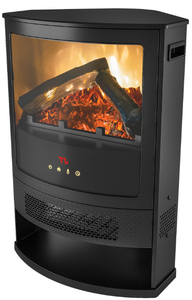 lot 83 image: Better Homes & Gardens New Electric Corner Stove Heater with Remote