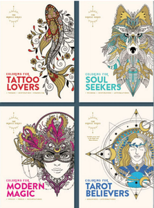 lot 116 image: Oracle Series 4 pack Coloring Books (Paperback)