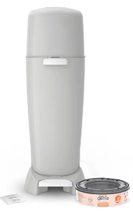lot 210 image: Diaper Genie Complete Pail, Gray
