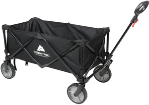 lot 256 image: Ozark Trail Multi-Purpose Big Bucket Cart, Black Wagon
