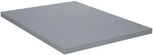 lot 401 image: Allswell 3 Sleep Cool Memory Foam Mattress Topper Infused with Graphite, King