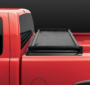 lot 453 image: DNA Motoring TTC-TRISOFT-045 For 2005 to 2021 Nissan Frontier 5 Bed Fleetside Adjustable Tri -Fold Soft Top Trunk Tonneau Cover