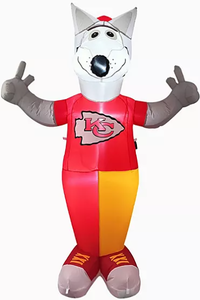 lot 478 image: NFL 7 Inflatable Team Mascot, Kansas City Chiefs