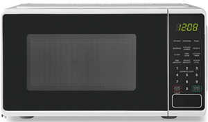 lot 511 image: Mainstays 0.7 Cu ft Countertop Microwave Oven, 700 Watts, White