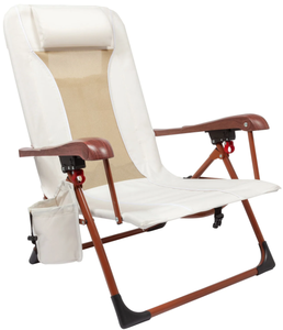 lot 514 image: Ozark Trail Low Profile Reclining Backpack Glamping Chair - Adult