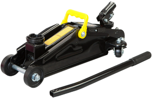 lot 538 image: Black Jack 2 Ton Trolley Jack with 360 Rotation Handle Black